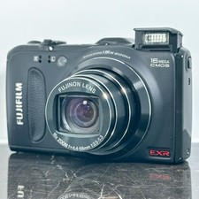 FUJIFILM FinePix F600EXR Black Digital Camera 16.0MP 15x Zoom