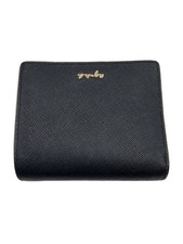 portafoglio agnes b. bi-fold pelle BLK donna