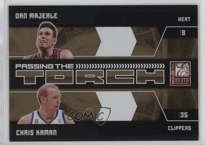 2009 Donruss Elite Passing the Torch Gold 69/100 Dan Majerle Chris Kaman #12 0q3