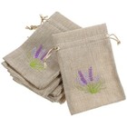 10 Pcs Drawstring Lavender Bags Fabric Pouch Empty Sachet Pouches