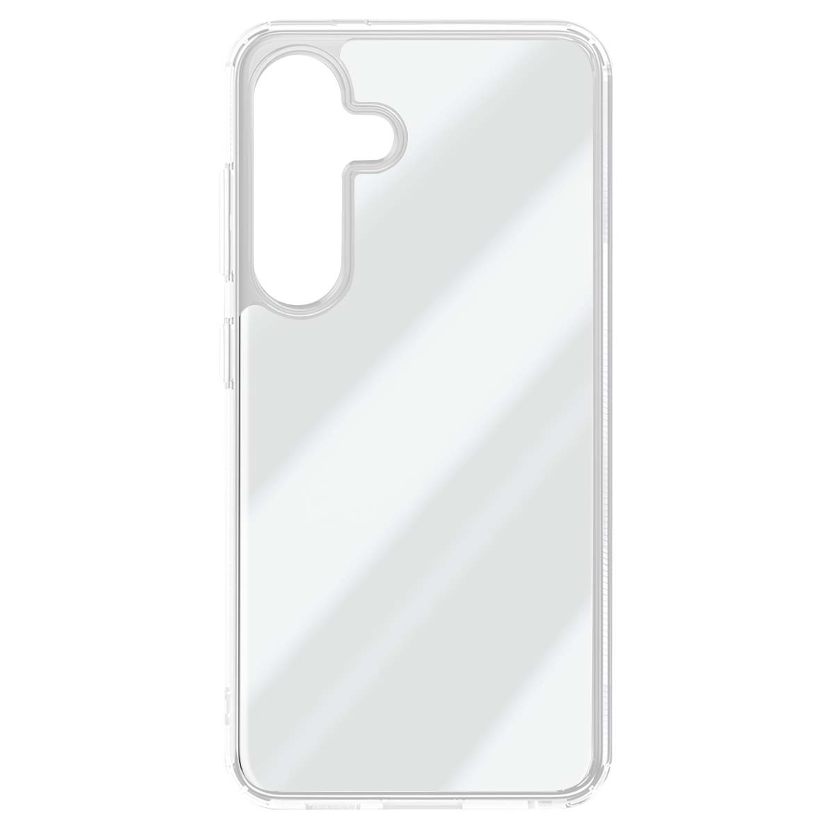 Coque Galaxy S24 Plus antichoc et robuste avec dos rigide transparent