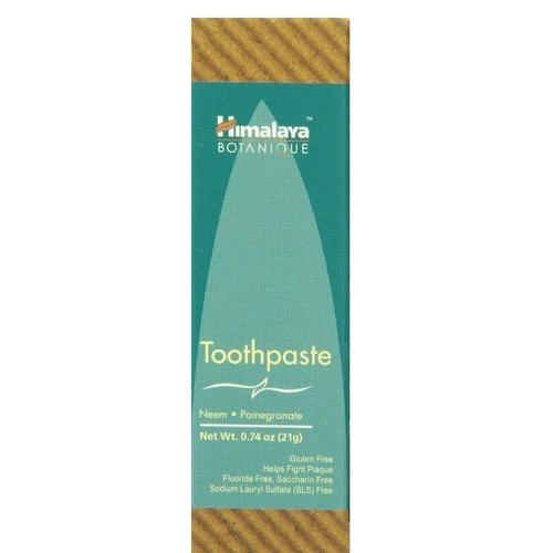Himalaya Herbal Healthcare 21g Neem and Pomegranate Toothpaste, 0.74 Ounce  - Image 2 of 4