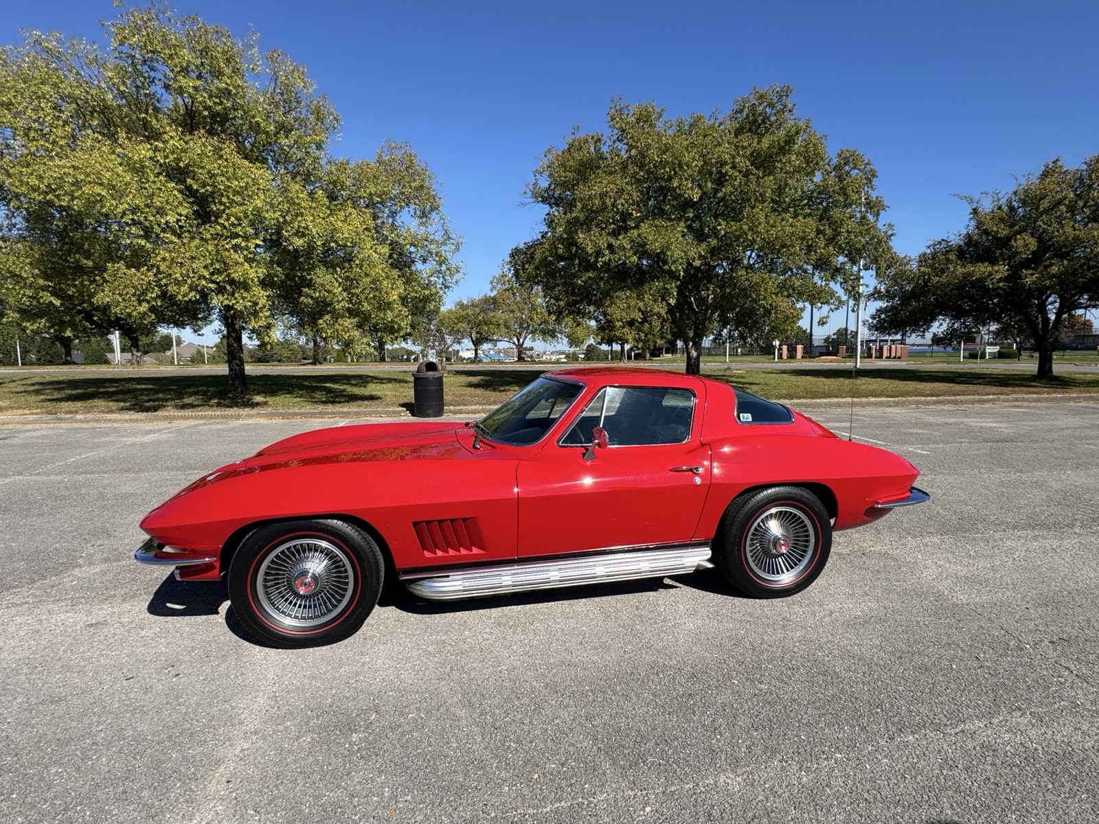 1967 Red Chevrolet Corvette   | C2 Corvette Photo 4