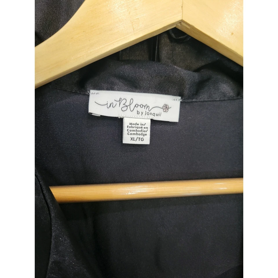 Новый с Ярлыками в цвету на Jonquil черный пижамы комплект XL перо белье Sleepwear Nordstrom - Изображение 3 из 4