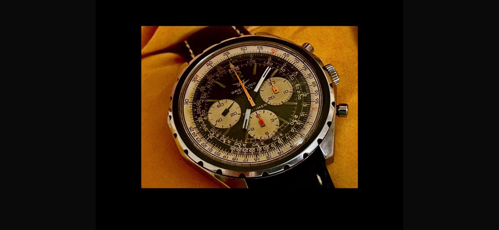 Breitling Navitimer 11525/67 48MM Black Dial Steel