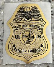GREAT SMOKY MOUNTAINS NP NATIONAL PARK SERVICE NPS Junior Ranger STICKER/DECAL