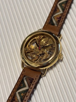 MC HANDAUFZUG HERRENUHR SKELETT