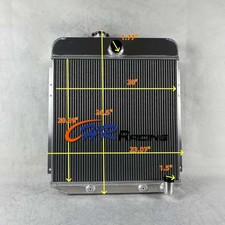 4row Aluminum Radiator For 1949 1950 Plymouth Deluxe Special Deluxe Suburban 4row Aluminum Radiator For 1949 1950 Plymouth Deluxe Special Deluxe Suburban