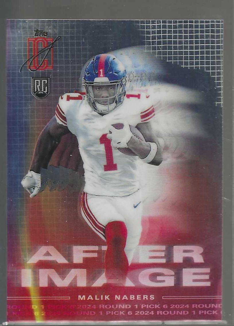 2024 Topps Signature Class #AI-11 Malik Nabers After Image