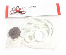 Gottlieb Quartette Pinball Machine Replacement Repair Rubber Ring Kit White