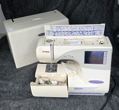 Janome Memory Craft 9700 Sewing Machine. Excellent. SEE PHOTOS! Read!!
