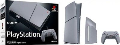 PlayStation 5 Slim Console Digital Edition   30th Anniversary Limited Edition