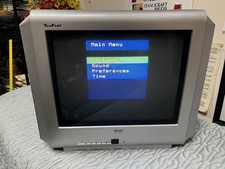 Rca 14f512t 14 Truflat Crt Tv Gaming Television Working Retro Tube Rca 14f512t 14 Truflat Crt Tv Gaming Television Working Retro Tube