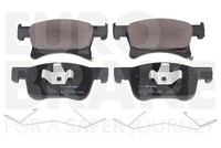 Eurobrake BremsbeläGe BremsklöTze FüR Opel Adam M13 1.0 Corsa E X15 5502223652