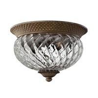 Braun Ecru Klassisch Deckenlampe Deckenleuchte 2X60W/E27 30,5X20,3 [Cm]