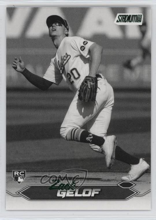 2024 Topps Stadium Club Black & White Zack Gelof #281 Rookie RC 1az7