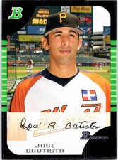 2005 Bowman Draft Picks & Prospects #BDP145 Jose Bautista
