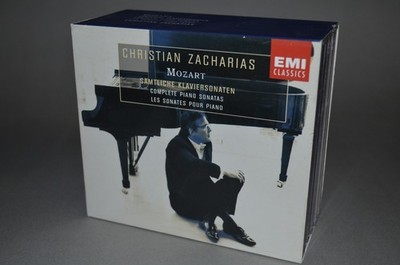 Mozart - Complete Piano Sonatas / Zacharias / EMI 1995 / Germany / 6CD Box