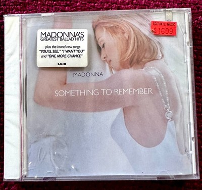 MADONNA SOMETHING TO REMEMBER CD SEALED GREATEST HITS MUSIC EVITA PROMO LP 1996
