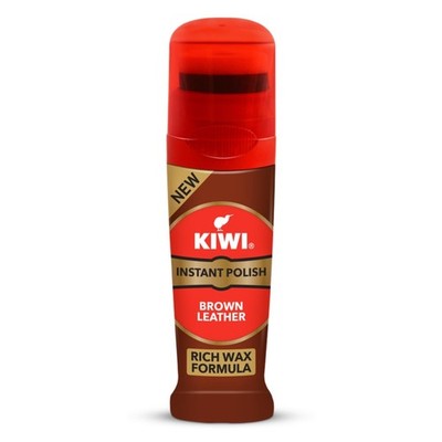 Kiwi Instant Polish - Black Leather 75ml | Free Shipping | Shoe Polish