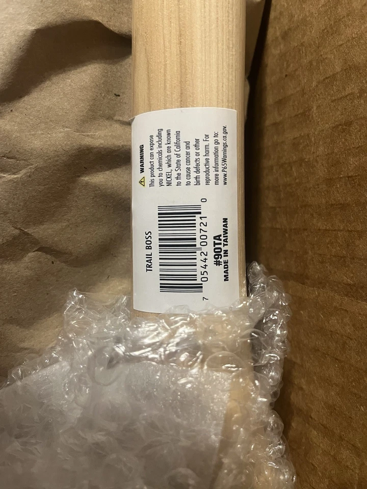 "Un lote de cuatro (4) hachas de hoja Tomahawk con mango de madera de 27"" Cold Steel Trail Boss" Foto 2 de 4