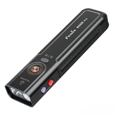 Fenix E06R Pro Taschenlampe mit UV und Laserlicht 1600 Lumen Laserpointer Black
