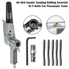 UK Air Belt Sander 20mm 520mm Sanding Buffing Assorted Vehicle Pneumatic Tool