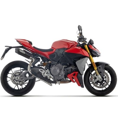 AUSPUFFE ARROW TITANIUM DARK FÜR DUCATI STREETFIGHER V2 / V2S 25-26 ECE EURO5+