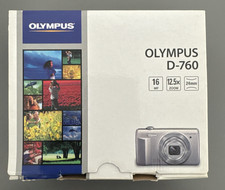 Cámara Olympus D-760 - Nueva y en caja - Negra - 16MP - LCD de 3
