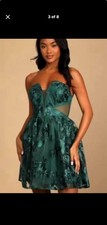 Lulus Emerald Green Brand New Dress Size S