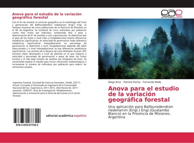Diego Broz (u. a.) | Anova para el estudio de la variación geográfica forestal