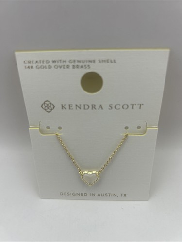 Collana con ciondolo Kendra Scott Anna 14 carati Dio su ottone.