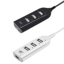 High Speed USB Hub 4 Port USB 2.0 with Cable Mini USB Splitter Hub Use Power