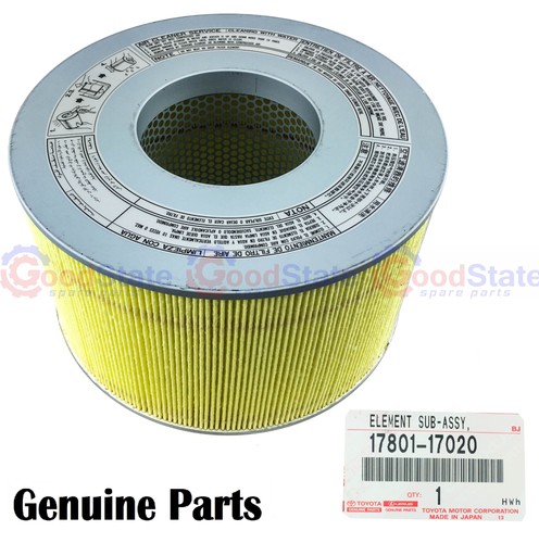 Genuine LandCruiser 100 Series HDJ 1HD FTE 4.2 Diesel Air Fuel Oil Filter Kit - Picture 9 of 11