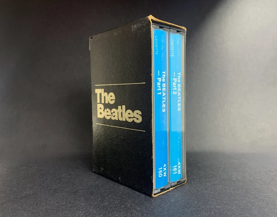 The Beatles WHITE ALBUM Vintage Cassettes **V.SCARCE CANADIAN ISSUE + SLIPCASE** - Image 2 of 4