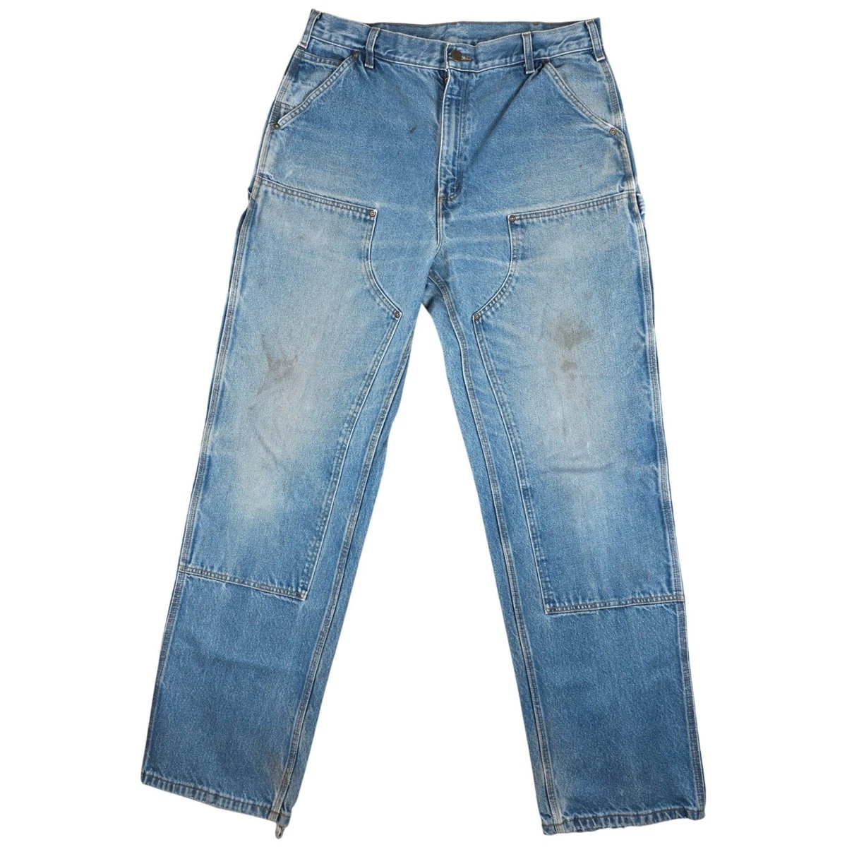 Carhartt Double Knee Jeans In Men's Jeans for sale | eBay