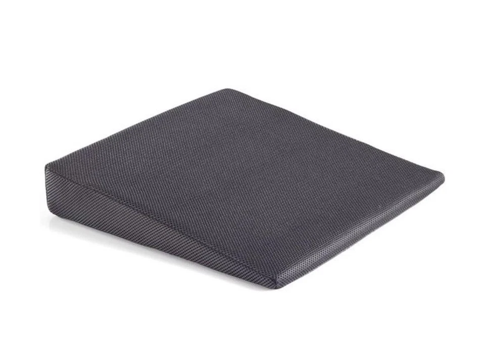 Weltbild Verlag hochwertiges Keilkissen mit Bezug Schwarz 37x 37x 1-7 cm NEU