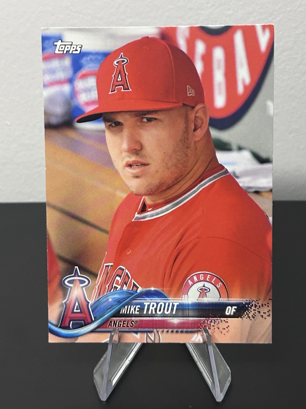 2018 Topps New Era Mike Trout #4 Los Angeles Angels