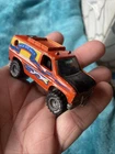 Vintage 1977 Hot Wheels Baja Breaker Van Orange w Flames 1/64 Diecast Loose