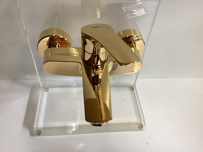 Wannenarmatur Grohe Eurosmart Gold 24 Karat, Badewanne, Wannenbatterie, 33300003