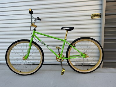 Kuwahara Survivor 26” BMX Cruiser Retro Lime Green Upgraded New | eBay