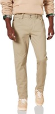 Amazon Essentials Men's Athletic-Fit 5-Pocket Stretch Twill Trouser - 35"W 30"L