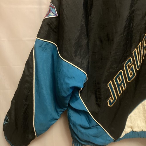 Vintage Pro Player NFL Jacksonville Jaguars Jacket L Jacket Rare VGC 75th Young - Picture 10 of 17