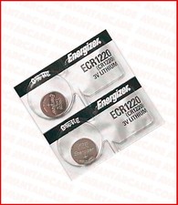 Energizer CR1220 ECR1220 1220 3V Coin Cell Battery Lithium x2 units  Fast Ship