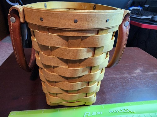 Longaberger Summer Time Boardwalk 2005 Basket Leather Handles - Picture 4 of 8