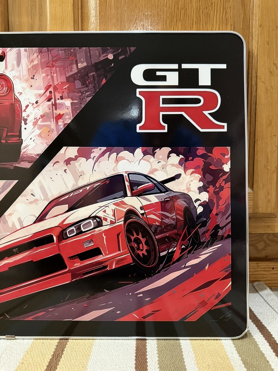 Nissan GT-R Sign Racing Parts Tools Vintage Style Wall Decor | eBay
