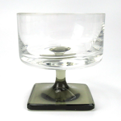 Rosenthal Likörschale Serie Berlin Rauchglas-Fuß Georg Jensen Design Liqueur