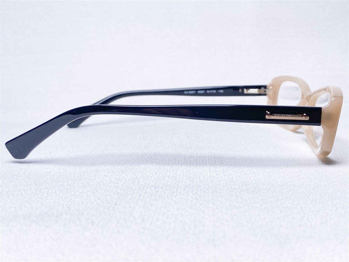 Emporio Armani Ea 3007 5087 Opal Beige Authentic Eyeglasses 53-16-140 NEW Emporio Armani EA3007 5087 Womens Opal Beige Eyeglasses  main image 2