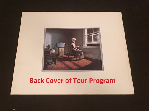 Programma tour firmato a mano ""Rush: Power Windows"" Geddy Lee + Alex Lifeson + prova esatta - Foto 6 di 8