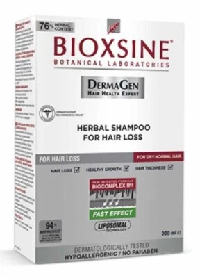 Bioxsine Dermagen Shampoo Hair Health Expert for Dry/Normal Hair 300ml